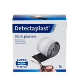 thumbnail of Detectaplast Pflaster Heavy Duty Schwarz Textil 6 cm x 5 m