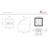 thumbnail of Confezionatrice sottovuoto professionale con barra saldante da 26 cm Febal D-26.