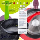 thumbnail of San Ignacio - Nona 16/18/20/24 cm Kochgeschirrset aus Edelstahl, geeignet für Induktion, mit 18/22/26 cm großem Pfannenset aus geschmiedetem Aluminium