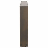 thumbnail of vidaXL Couchtischbeine V-Form 2 Stück Naturstahl 60x(30-31,3) cm Stahl