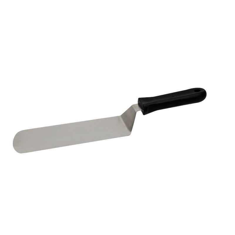 Ilsa Tutti roestvrijstalen hamburgerspatel met schuine rand, 24 cm x 1