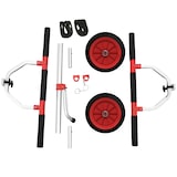 thumbnail of SPORTNOW Carrello Kayak Larghezza Regolabile in Alluminio Max 100kg