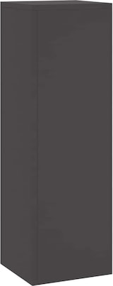 thumbnail of vidaXL Pflanzenständer 2 pcs Schwarz 24 x 24 x 75 cm Stahl