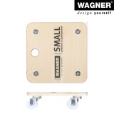 thumbnail of WAGNER Transporthilfe BIRKE Multiplex SMALL 18 mm - 29 x 29 x 8,5 cm, Rollen Ø 50 mm, Tragkraft 250 kg- 20135201