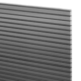 thumbnail of Kuppeldachpavillon mit Stegplatten 3,65x3,65 m,  Gestell anthrazit, Seitenteile Fb. lichtgrau