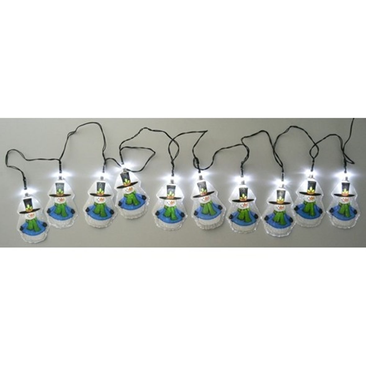 WH Solar LED Lichterkette diverse Design Schneemann