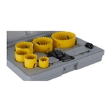 thumbnail of Scie cloche Acier 6 pièces mixtes HSS | 22 | 29 | 35 | 44 | 51 | 64 mm en mallette VITO