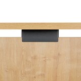 thumbnail of Rocada mesa secretária série Work em forma de L a esquerda 180 x 80-120cm cinza / cinza