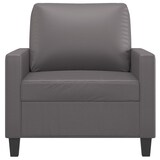thumbnail of vidaXL Sessel Grau 60 cm Kunstleder