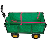 thumbnail of tectake Carrito de transporte con funda interior máx. 550kg  Verde