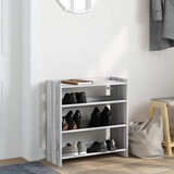 thumbnail of vidaXL Schuhregal Grau Sonoma 60x25x62 cm Holzwerkstoff