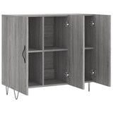 thumbnail of Helloshop26 - Buffet Sideboard Kommode Kleiderschrank Aufbewahrungsmöbel Organizer Küche Wohnzimmer Sonoma 90 x 34 x 80 cm 02_0036554