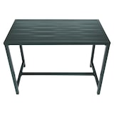 thumbnail of Décoshop26 - Mesa alta de exterior mesa de bar para jardín 105 x 130 x 65 cm estructura de acero con recubrimiento en polvo verde 04_0008733