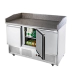 thumbnail of 3 türige Pizza Saladette mit Granitplatte, Kapazität 254 L, automatische Abtaufunktion