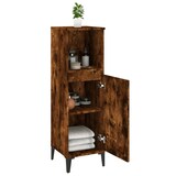 thumbnail of vidaXL Badschrank Räuchereiche 30x30x100 cm Holzwerkstoff
