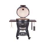 thumbnail of Kamado Monolith - AVANTGARDE LE CHEF Noir + chariot