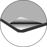 thumbnail of Mitarbeiter gesucht Schild mit Text Aushängeschild hochkant rot-weiss A4 (210x297mm)