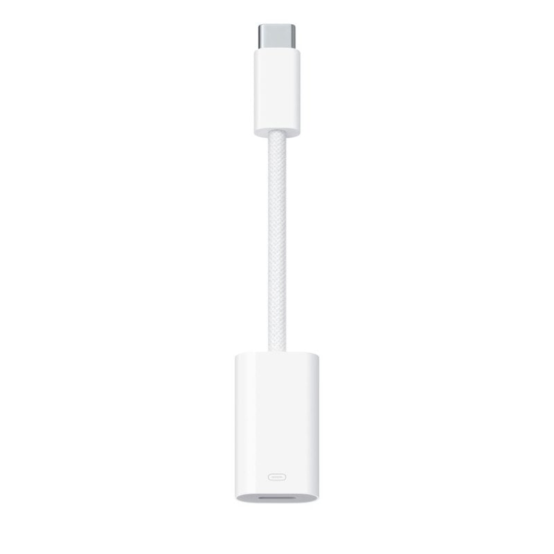 Adaptateur Apple Usb C Vers Lightning Pour Iphone Blanc