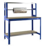 thumbnail of PROREGAL Table d'emballage BUFFALO | HxLxP 84x90x76cm | Capacité de charge 400kg | Bleu