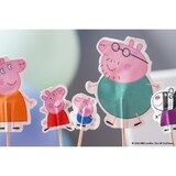 thumbnail of Set van 24 versierde houten prikkers voor feestjes en verjaardagen Dr. Oetker Peppa Pig