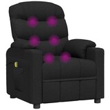 thumbnail of vidaXL Massagesessel Elektrisch Schwarz Stoff