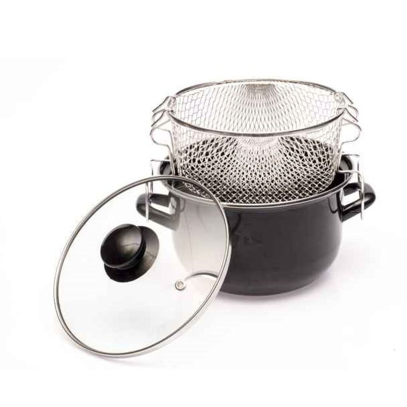 BAUMALU Friteuse unie Noire 20 Ø cm