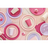 thumbnail of 6 Pappteller 18cm Partyteller Einwegteller plastikfrei Partygeschirr Geburtstag Kindergeburtstag Partydeko Tischdeko Beige