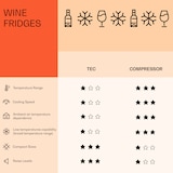 thumbnail of Barossa 73 Duo Weinkühlschrank 2 Zonen 192 Ltr 73 Fl Touch-Display Schwarz BRAND_75368113