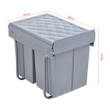 thumbnail of Helloshop26 - Lixeira embutida 2 x 10 + 1 x 20 litros 48 x 34 x 42 cm cinza 03_0008202