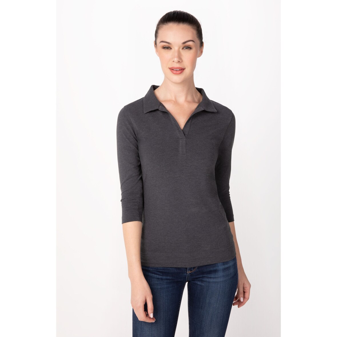 Chef Works® DEFINITY Damenshirt Urban Collection Artikel TSWO Grau Größe L