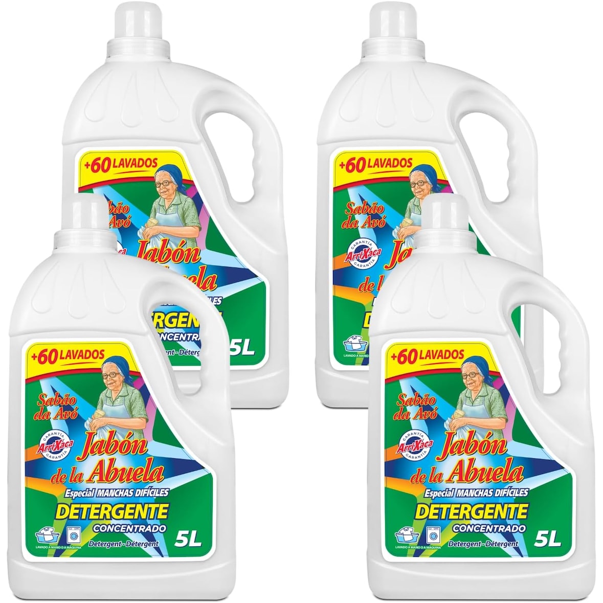 Detergente Líquido Concentrado para Máquinas de Lavar Roupa 20 Litros - Especial para nódoas difíceis