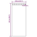 thumbnail of vidaXL Verdunkelungs-Vorhänge mit Ringen 2 pcs Helles Pink