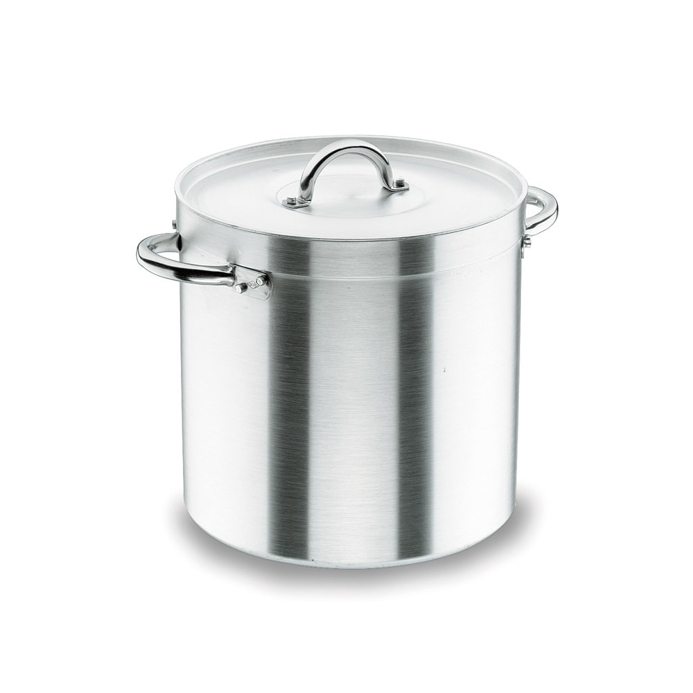 Lacor - 20140 - Olla Recta Chef Aluminio, Ø 40 cm, con Tapa