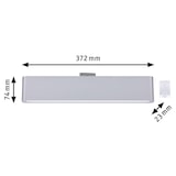 thumbnail of Paulmann URail LED Lightbar 3-Step-Dim Ceris  800lm 9,5W 3000K dimbaar 230V Chroom mat 95711