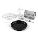 thumbnail of VitAir Turbo Heißluftfritteuse grau-schwarz 1400W Grillen Backen 9l Schwarz