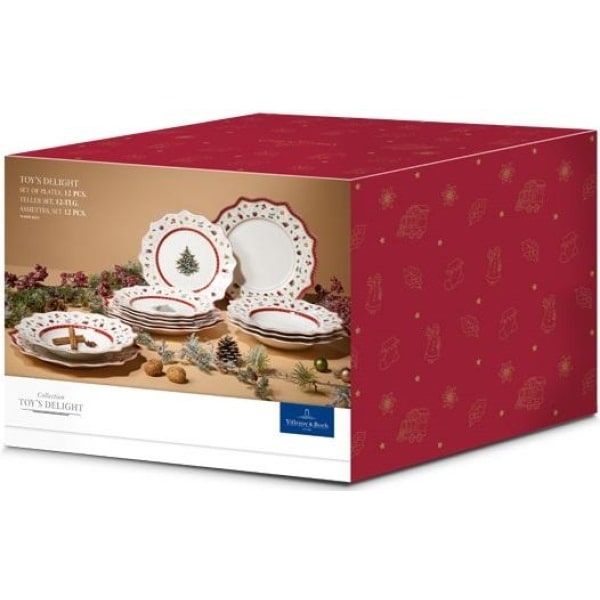 Villeroy & Boch Toy's Delight Teller Set 12tlg.