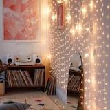 thumbnail of WellHome - Tenda luminosa con 400 luci LED bianco caldo 300x100cm