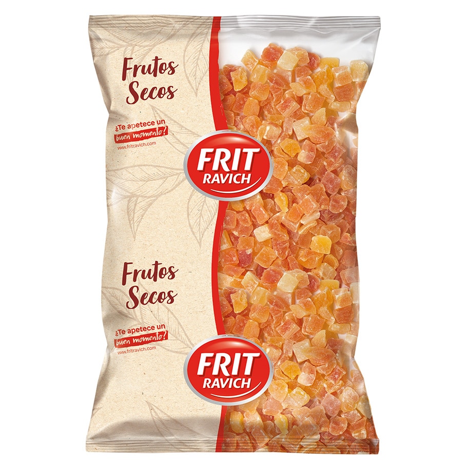 Papaye déshydratée en cube 8/10mm 5 x 1kg Frit Ravich