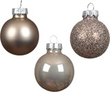 thumbnail of 9 Weihnachtskugeln Glas 3cm Christbaumkugeln Weihnachtsbaumkugeln Christbaumschmuck Weihnachtsbaumschmuck Rauchperle