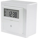 thumbnail of Sygonix SY-4504968 Unterputz-Timer digital Wochenprogramm 1800 W Countdown-Funktion, inkl. Aufputzra