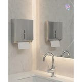 thumbnail of Papierhandtücher ZZ-Falz, Handtuchpapier, Recyclingpapier, hochweiß, 2-lagig, 4.000 Tücher je SET