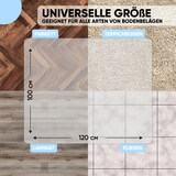 thumbnail of Björn&Schiller Bodenschutzmatte 100 x 120 cm Kratzschutz Schreibtischunterlage, Transparent, Rutschfeste Bürostuhlunterlage, Bodenmatte