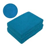 thumbnail of Doppelpack Marke Frottee Spannbettlaken Petrol 120 x 200 cm