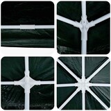 thumbnail of vidaXL Partytent Groen 800 x 400 x 266 cm Polyethyleen en Staal