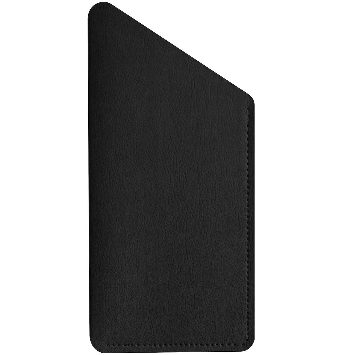 Stil Casa, set 12 porta posate per la tavola, poliuretano accoppiato, 10,5xh. 22 cm, colore nero.