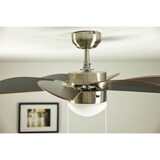 thumbnail of Deckenventilator Turbo Swirl Chrom 76 cm mit Licht 76