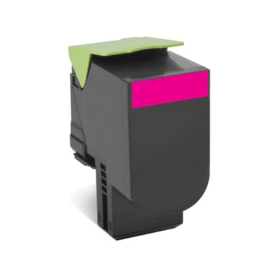 Lexmark CX410/CX510 Magenta Cartouche de Toner COMPATIBLE - Remplace 80C2HM0/80C2HME/802HM