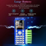 thumbnail of Mini Téléphone Portable 1 Pouce Bluetooth Dual SIM MP3 Faible Radiation 2G Vert YONIS