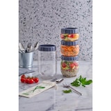 thumbnail of Firstpack BJ1000 Barattolo Bokolock in PET con coperchio Ø 10cm H170mm 1000ml - 24pz