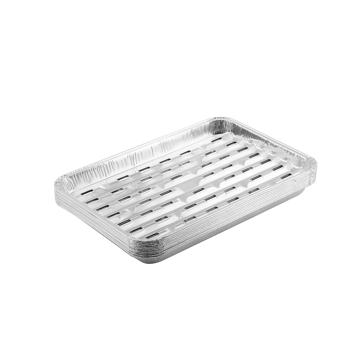 Tarrington House Vassoio per barbecue, alluminio, 22 x 34 cm, rettangolare, 10 unità